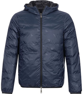 EMPORIO ARMANI Chaqueta Acolchada Reversible de Nylon Negro/Azul 8N1B51-1NJMZ-0999 Shop EMPORIO ARMANI Chaqueta Acolchada Reversible de Nylon Negro/Azul 8N1B51-1NJMZ-0999
