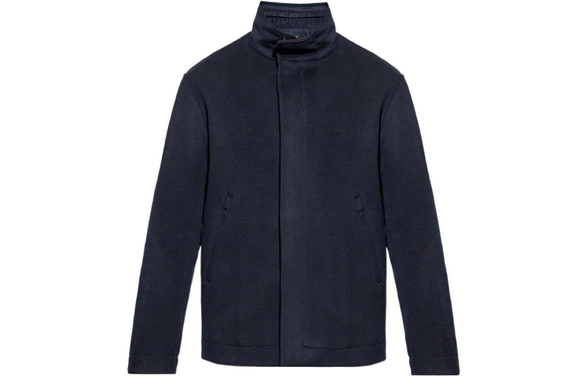 Emporio Armani Reversible Zipper Jacket - Navy Blue D41R28-D1452-922