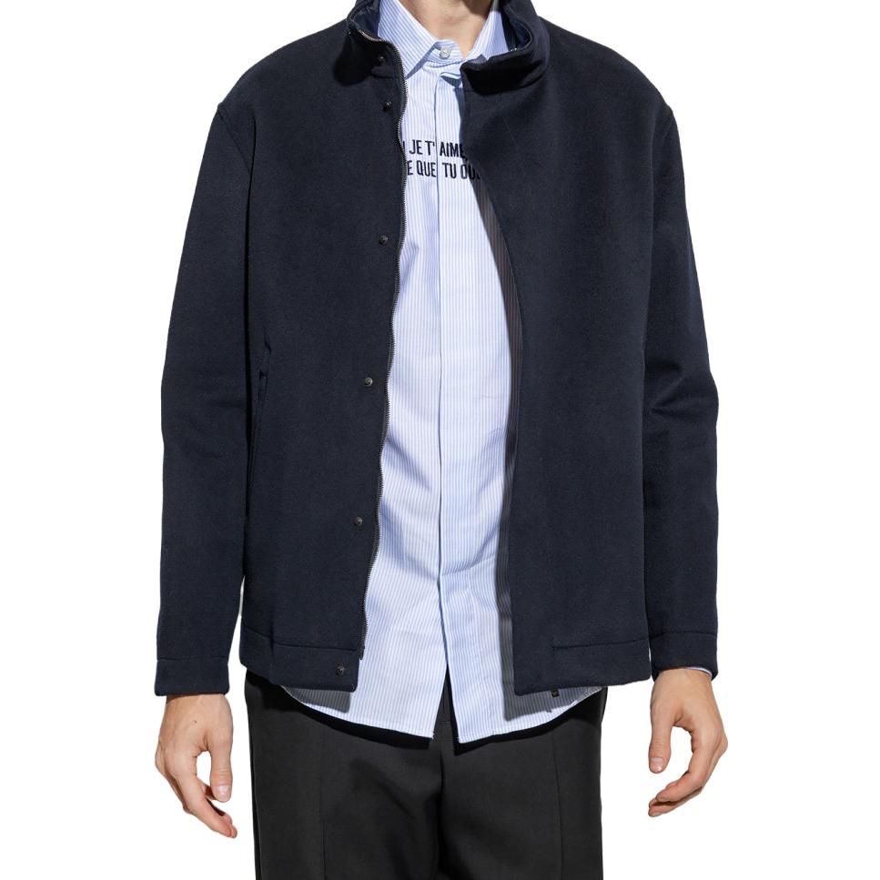 Emporio Armani Reversible Zipper Jacket - Navy Blue D41R28-D1452-922 圖 3