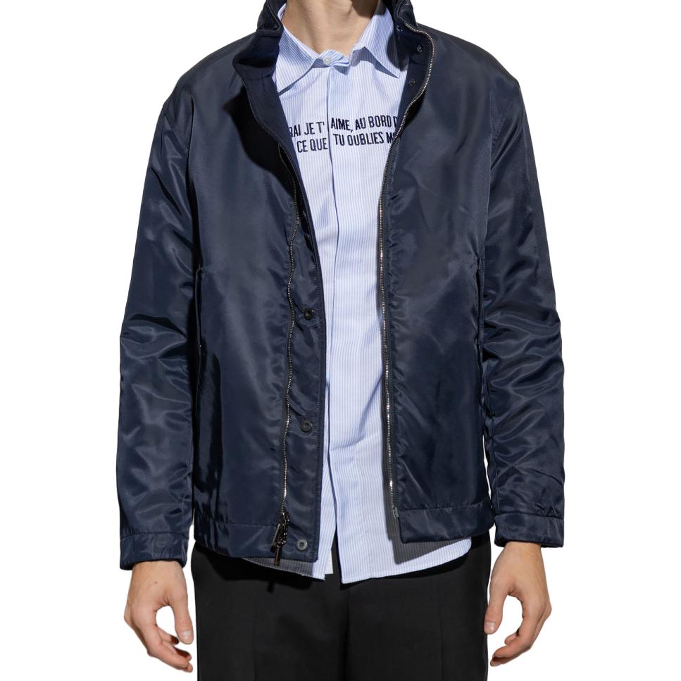 Emporio Armani Reversible Zipper Jacket - Navy Blue D41R28-D1452-922 圖 4