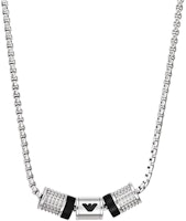 Emporio Armani Rondelle Series Stainless Steel Necklace for Men. EGS2998040 Emporio Armani Rondelle Series Stainless Steel Necklace for Men. EGS2998040