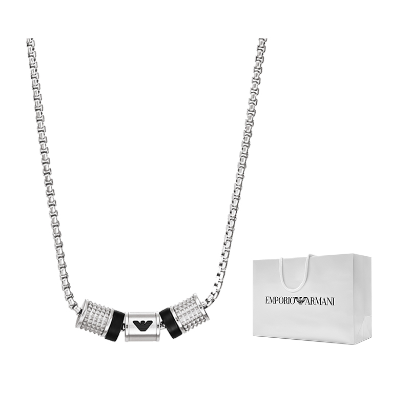 Order Emporio Armani Rondelle Rantai Keluli Tahan Karat Lelaki. EGS2998040