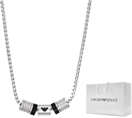 Emporio Armani Rondelle Rantai Keluli Tahan Karat Lelaki. EGS2998040 Order Emporio Armani Rondelle Rantai Keluli Tahan Karat Lelaki. EGS2998040
