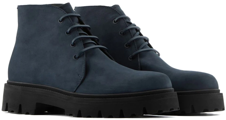 Botas Emporio Armani con Suela Dentada y Cordones 'Negro' X4M373XF64500285 Lookbook Botas Emporio Armani con Suela Dentada y Cordones 'Negro' X4M373XF64500285