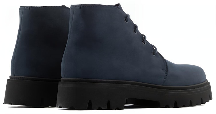 Emporio Armani Sawtooth Sole Lace-Up Boots 'Black' X4M373XF64500285 Shop Emporio Armani Sawtooth Sole Lace-Up Boots 'Black' X4M373XF64500285