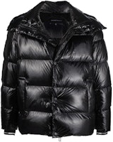 Emporio Armani Shiny Hooded Down Jacket Black 6K1B88-1NPDZ-0999 Emporio Armani Shiny Hooded Down Jacket Black 6K1B88-1NPDZ-0999