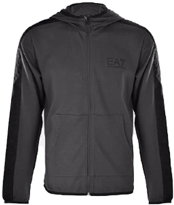 Emporio Armani Short Sports Hooded Jacket Grey 3GPM22-J05Z-1993 Buy Emporio Armani Short Sports Hooded Jacket Grey 3GPM22-J05Z-1993