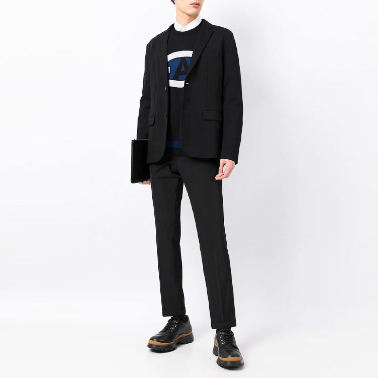 Emporio Armani Single-Breasted Long Sleeve Blazer Jacket Black 8N1G81-1JEZZ-0999 圖 3