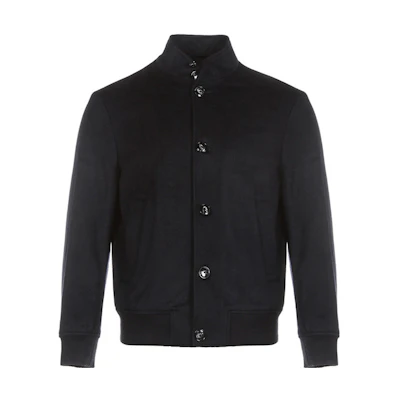 Emporio Armani Single-Breasted Navy Blue Long Sleeve Jacket 6H1BE2-1NYBZ-0920