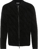 Emporio Armani Slim Fit Black Bomber Jacket for Men with Zip-Up Design 3D1BV1-1M03Z-0999 Emporio Armani Slim Fit Black Bomber Jacket for Men with Zip-Up Design 3D1BV1-1M03Z-0999