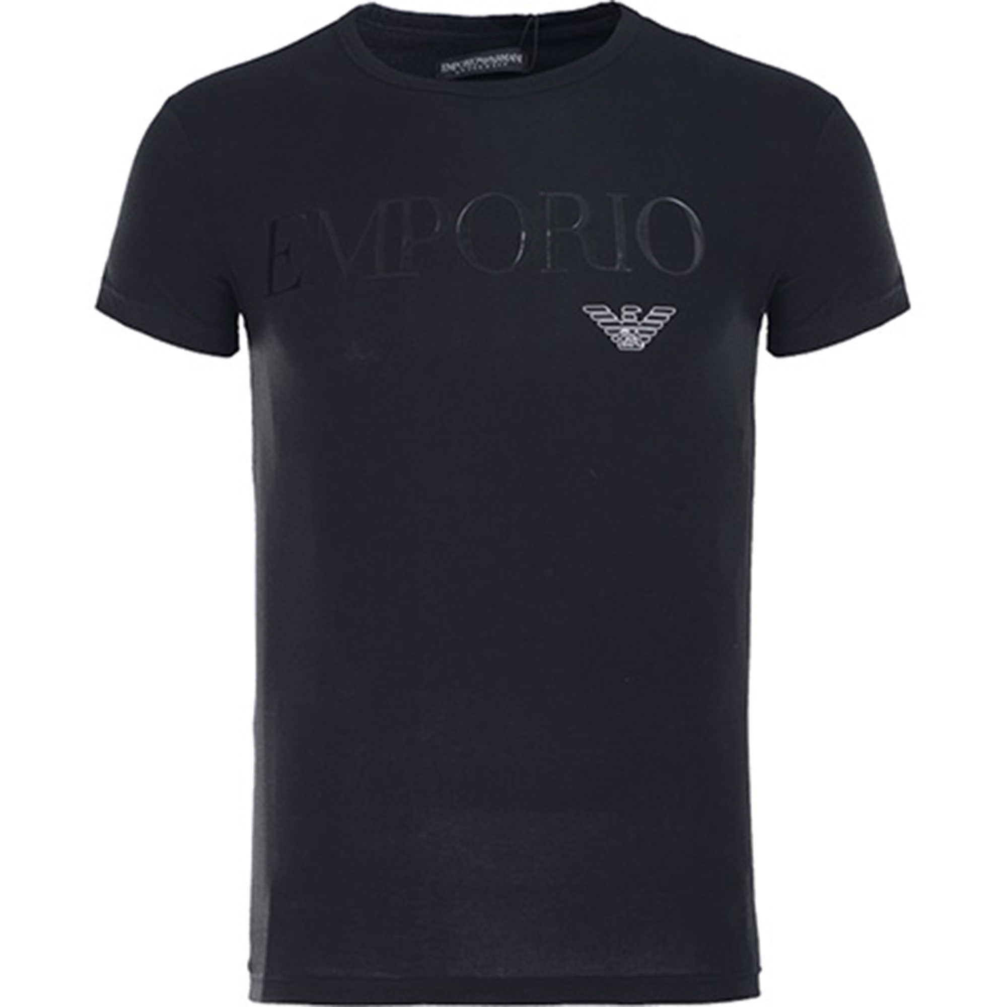 Emporio Armani Slim Fit Black Crew Neck T-Shirt 111035-CC716-00020
