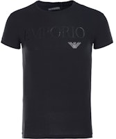 Emporio Armani Slim Fit Black Crew Neck T-Shirt 111035-CC716-00020 Emporio Armani Slim Fit Black Crew Neck T-Shirt 111035-CC716-00020