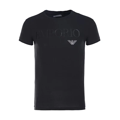 Emporio Armani Slim Fit Black Crew Neck T-Shirt 111035-CC716-00020