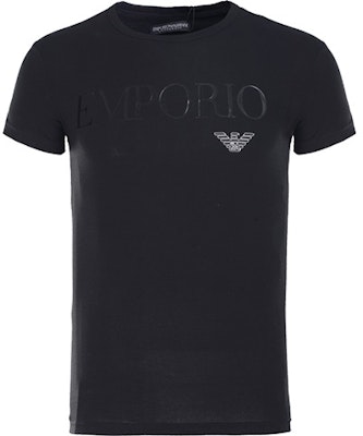 エンポリオアルマーニ スリムフィット ブラック クルーネック Tシャツ 111035-CC716-00020 Order エンポリオアルマーニ スリムフィット ブラック クルーネック Tシャツ 111035-CC716-00020