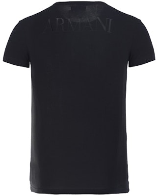 エンポリオアルマーニ スリムフィット ブラック クルーネック Tシャツ 111035-CC716-00020 Lookbook エンポリオアルマーニ スリムフィット ブラック クルーネック Tシャツ 111035-CC716-00020