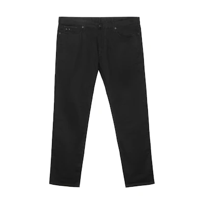 Emporio Armani Slim Fit Black Jeans with Pocket and Button Design. 8N1J061-NJ9Z-0999