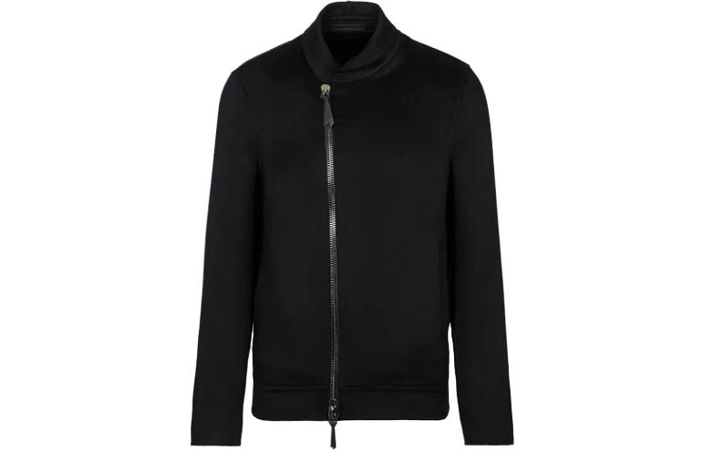 Emporio Armani Slim Fit Black Stand Collar Long Sleeve Jacket 9CGOB0-2PT01-841U