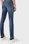 Purchase EMPORIO ARMANI Jeans Slim Fit Biru dengan Logo Helang Distressed. 8N1J06-1D5QZ-0942