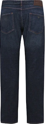 Emporio Armani Slim Fit Distressed Jeans in Dark Blue. 6K1J09-1DQ2Z-0942 Lookbook Emporio Armani Slim Fit Distressed Jeans in Dark Blue. 6K1J09-1DQ2Z-0942