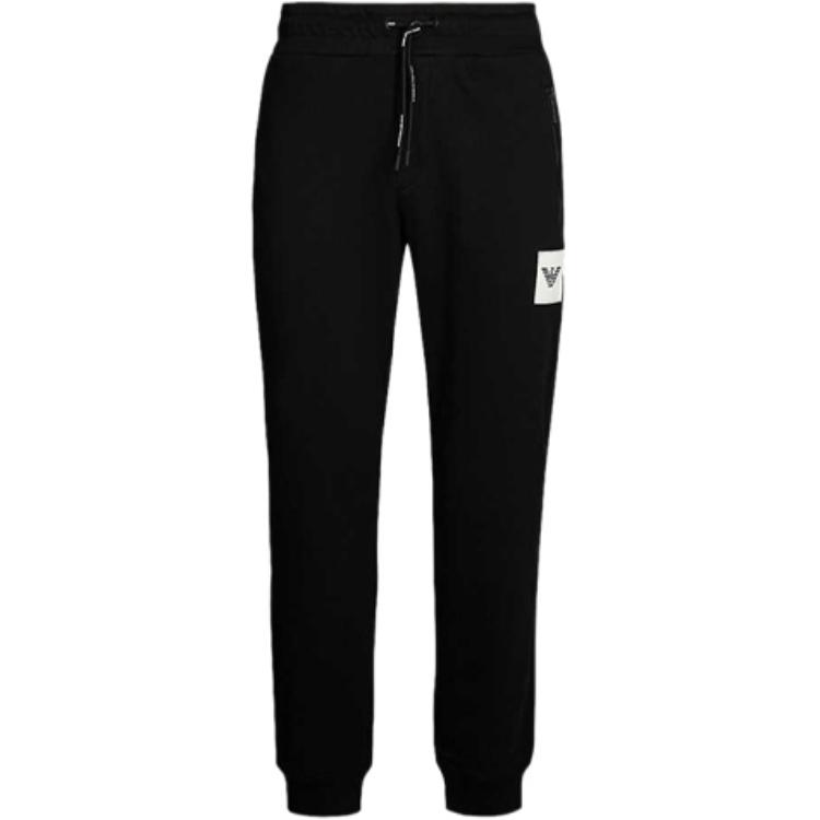 Emporio Armani Slim Fit Knit Jogger Pants Black 6G1P98-1J36Z-0999