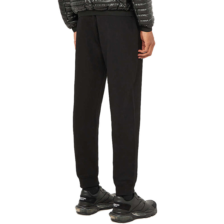 Shop Emporio Armani Slim Fit Knit Jogger Pants Black 6G1P98-1J36Z-0999