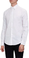 Purchase Emporio Armani 修身款白色素面長袖休閒襯衫 8N1C09-1N06Z-0100