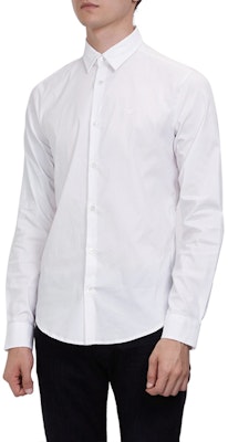 Kemeja Kasual Lengan Panjang Slim Fit Emporio Armani Putih Polos 8N1C09-1N06Z-0100 Purchase Kemeja Kasual Lengan Panjang Slim Fit Emporio Armani Putih Polos 8N1C09-1N06Z-0100