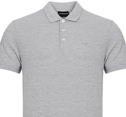 エンポリオアルマーニ スリムフィット ポロシャツ グレー 8N1F12-1J0SZ-0616 Details for エンポリオアルマーニ スリムフィット ポロシャツ グレー 8N1F12-1J0SZ-0616
