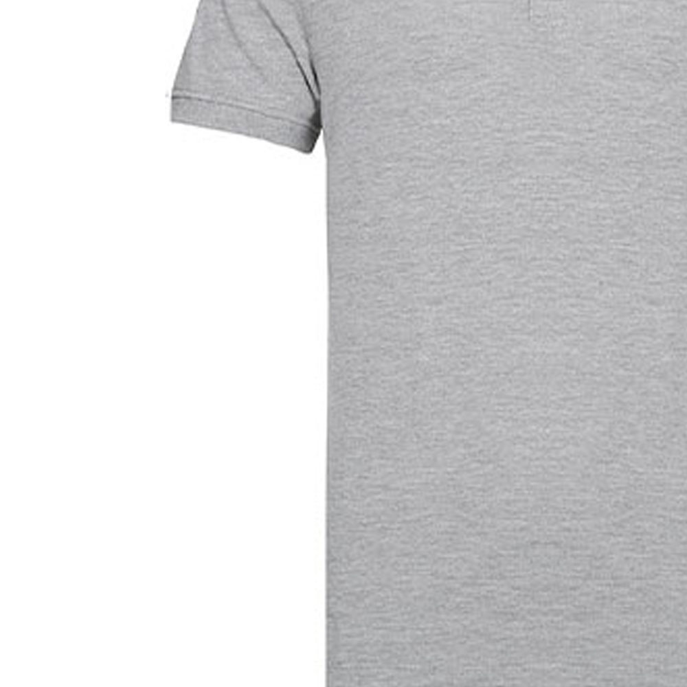 Sizing エンポリオアルマーニ スリムフィット ポロシャツ グレー 8N1F12-1J0SZ-0616