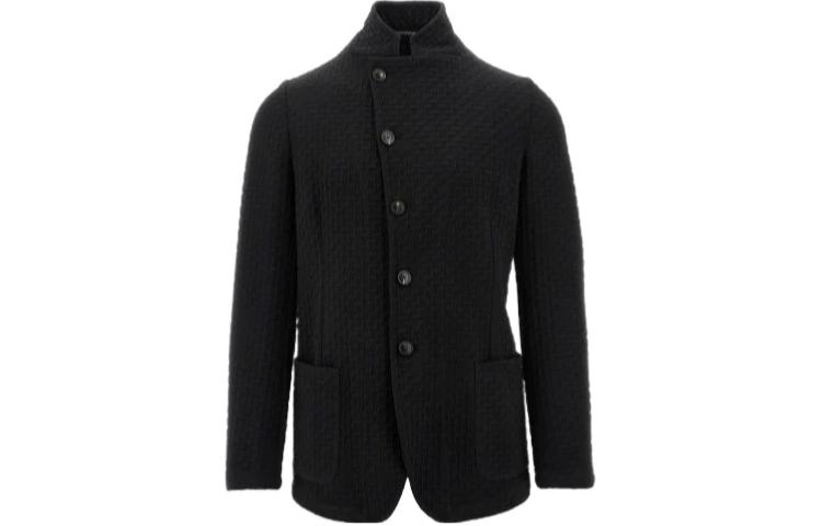 Emporio Armani Slim Fit Single-Breasted Black Jacket E31G57-1F106-2999