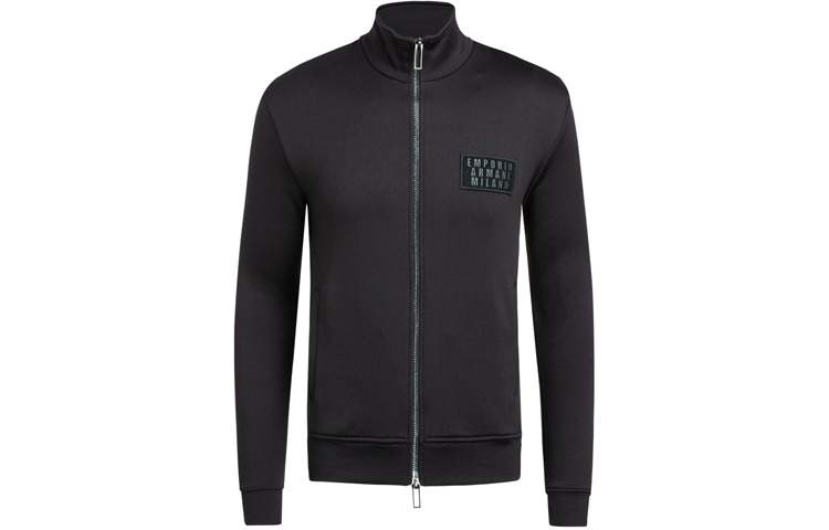 Emporio Armani Slim Fit Zip-Up Jacket Black 6H1ME5-1JQLZ-0999