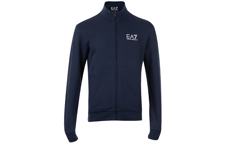 Emporio Armani Slim Fit Zip-Up Sports Jacket Navy Blue 6ZPM55-PJ07Z-1554