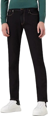 Emporio Armani 鷹標直筒修身牛仔褲 - 深藍色 8N1J06-1D5QZ-0941 Shop Emporio Armani 鷹標直筒修身牛仔褲 - 深藍色 8N1J06-1D5QZ-0941