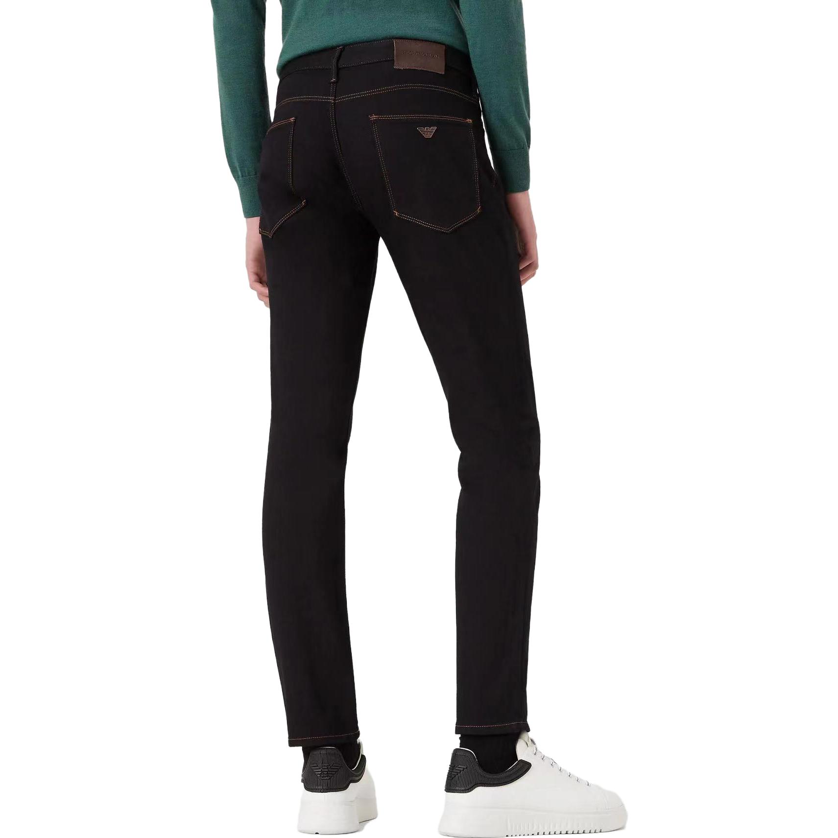 Purchase Emporio Armani 鷹標直筒修身牛仔褲 - 深藍色 8N1J06-1D5QZ-0941