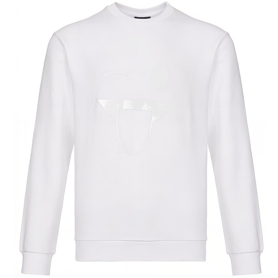 Emporio Armani Smiley Face Sweatshirt White () 3G1M79-1J07Z-0100