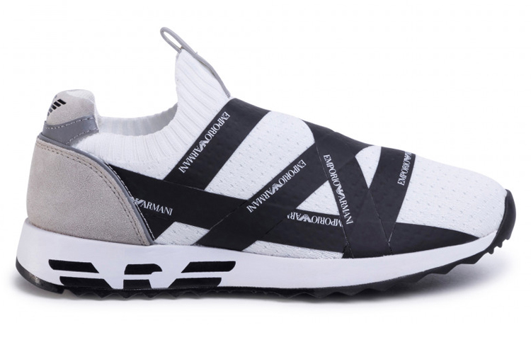 Emporio Armani Sneaker 'Grey White' 圖 2