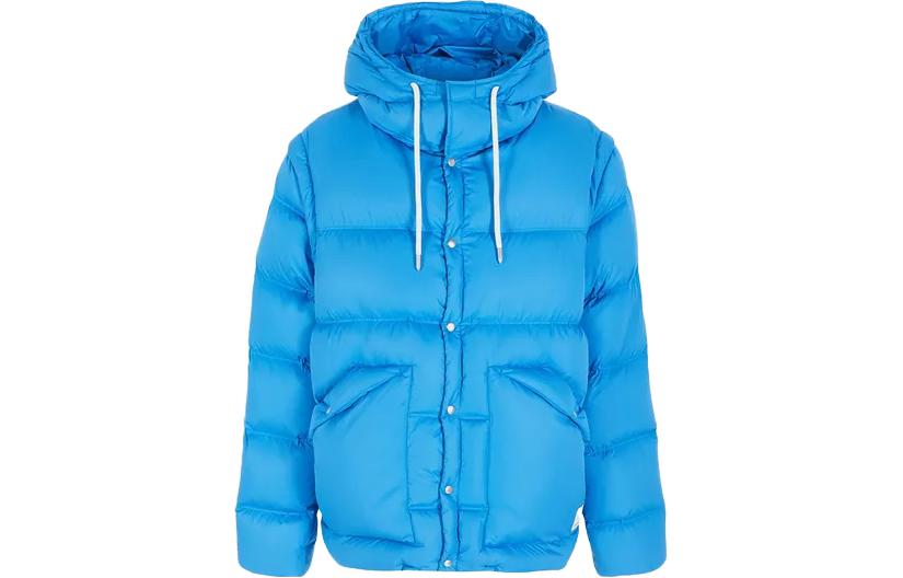 Emporio Armani Solid Blue Hoodie Casual Jacket 6R1B7B-1K11Z-0786