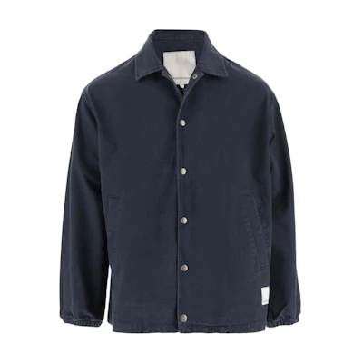 Emporio Armani Solid Color Long-Sleeve Jacket - Blue 3D1B9K-1K2TZ-09L1
