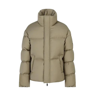 Emporio Armani Solid Color Military Green Loose-Fit Jacket 6R1B6R-1NZ7Z1-0544