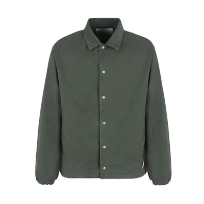 Emporio Armani Solid Color Single-Breasted Green Jacket 3D1B9K-1K2TZ-05C1