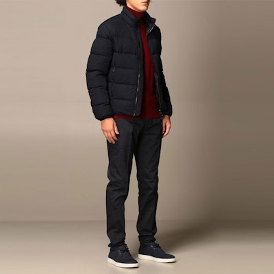 Emporio Armani Jaket Puffer Zip Warna Biru Gelap 6H1BL4-1NLQZ-0920 Shop Emporio Armani Jaket Puffer Zip Warna Biru Gelap 6H1BL4-1NLQZ-0920