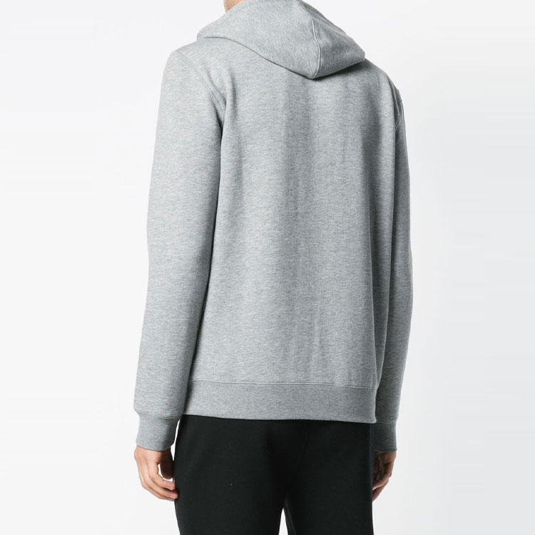 Emporio Armani Solid Color Zip Hoodie Grey 8N1M01-1JQPZ-0630 圖 4