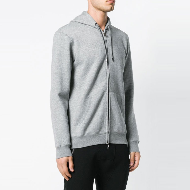 Emporio Armani Solid Color Zip Hoodie Grey 8N1M01-1JQPZ-0630 圖 5