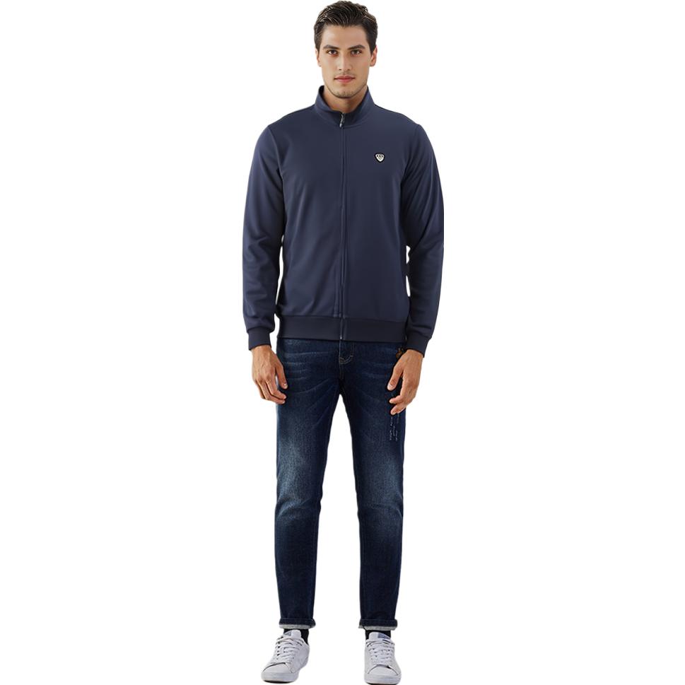 Purchase Emporio Armani 深藍色休閒立領外套 3HPM81-PJP7Z-1554