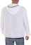 Details for 엠포리오 아르마니 솔리드 화이트 후드 긴팔 스웻셔츠 8NPB04-PNN7Z-1100