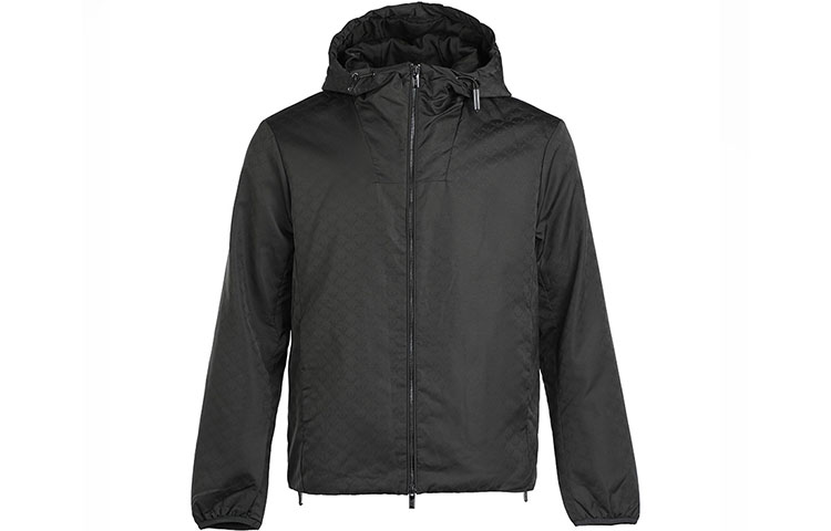 Emporio Armani Solid Zip-Up Casual Jacket Dark Green 8N1BN4-1NHQZ-F520