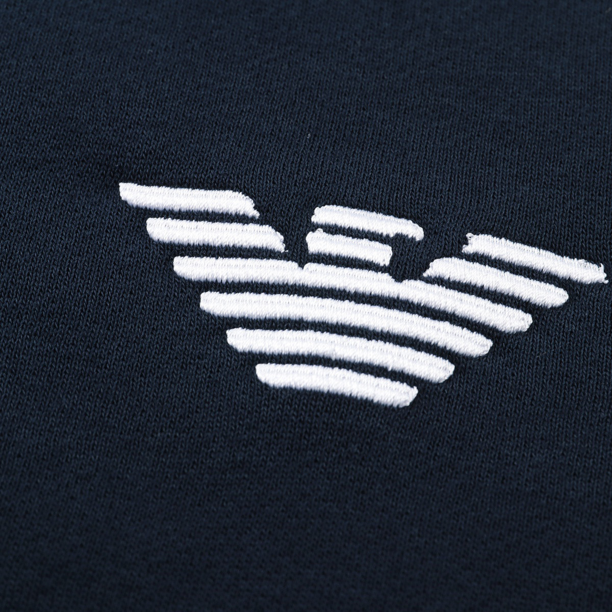 Emporio Armani Solid Zip-Up Long Sleeve Jacket - Navy Blue FW24 112107-4F571-00135 圖 7