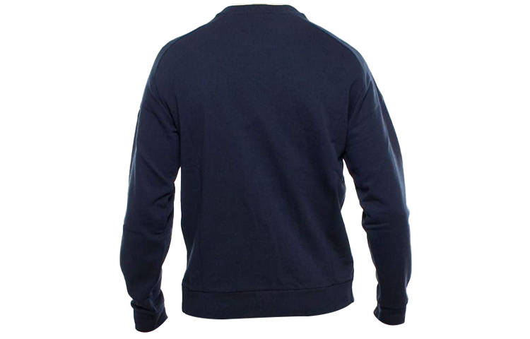 Lookbook エンポリオアルマーニ スクエアイーグルロゴ スウェットシャツ ネイビーブルー 6G1MD7-1J36Z-0922