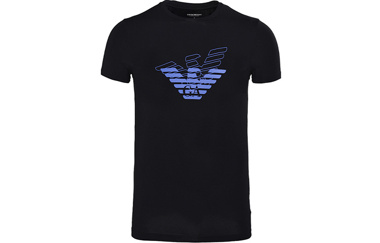 Emporio Armani SS21 Black Eagle Logo T-Shirt 111035-0A725-00020