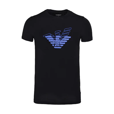 Emporio Armani SS21 Black Eagle Logo T-Shirt 111035-0A725-00020